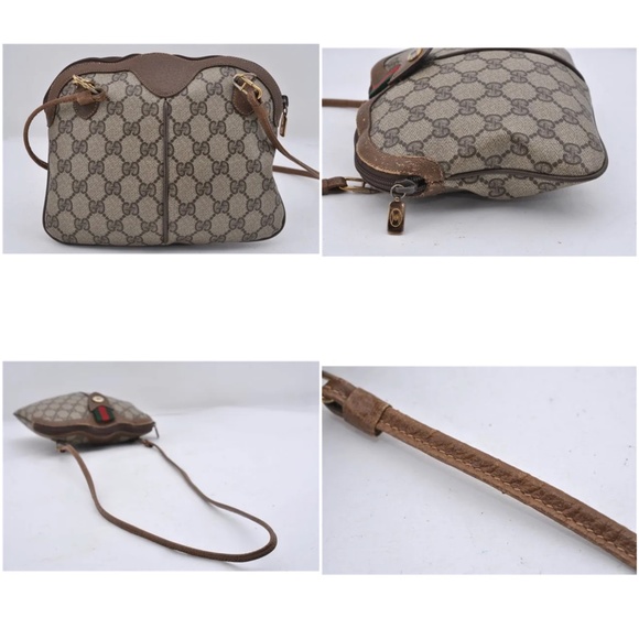 Authentic Vintage GUCCI GG Web Sherry Shoulder Crossbody Bag - Picture 13 of 13